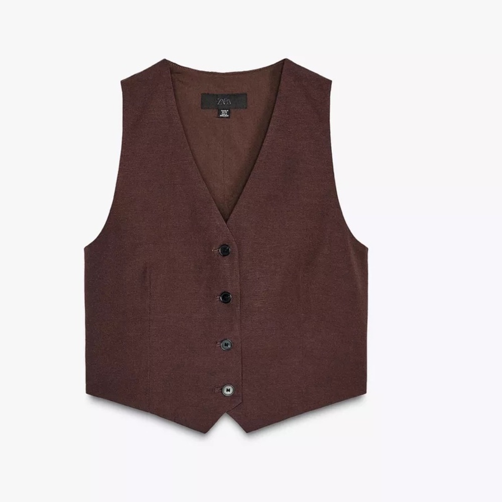 VIRAL NEW ZARA CUT OUT LINEN VEST SIZE M
🚨NO DISCOUNT - Picture 15 of 15